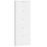 Shoe Cabinet High Gloss White | Stylish Storage Solution