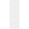 Shoe Cabinet High Gloss White | Stylish Storage Solution