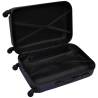 Three Piece Hardcase Trolley Set Blue - Durable & Lightweight