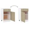 Drawer Bottom Cabinet Sonoma Oak - Organize Your Kitchen Space