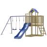 Outdoor Playset Impregnated Wood Pine - Fun for Kids!