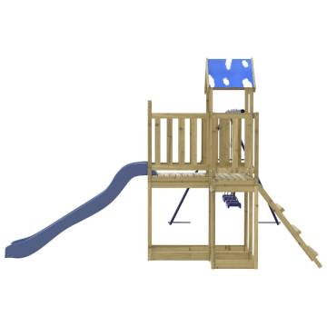 Outdoor Playset Impregnated Wood Pine - Fun for Kids!