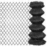 Chain Link Fence Steel 25x0.8 m Grey Colour grey Quantity in Package 1 Length 25 m Height 0.8 m 