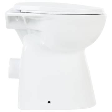 High Rimless Toilet Soft Close - Elevated Comfort & Hygiene