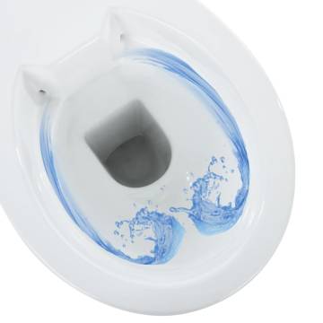 High Rimless Toilet Soft Close - Elevated Comfort & Hygiene