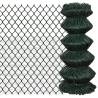 Chain Link Fence Steel 0,8x25 m Green Colour green Quantity in Package 1 Length 25 m Height 0.8 m 