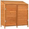 Garden Shed Brown 102x52 cm - Solid Wood Fir | HipoMarket