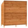 Garden Shed Brown 102x52 cm - Solid Wood Fir | HipoMarket