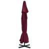 Outdoor Parasol with Aluminium Pole 500 cm - Bordeaux Red