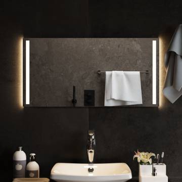 LED Bathroom Mirror 80x40 cm - Stylish & Waterproof