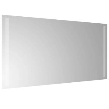 LED Bathroom Mirror 80x40 cm - Stylish & Waterproof