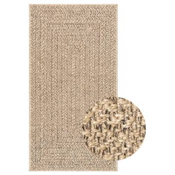 Rug ZIZUR 60x110 cm - Jute Look for Indoor & Outdoor Use