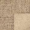 Rug ZIZUR 60x110 cm - Jute Look for Indoor & Outdoor Use