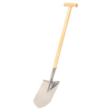 Garden Point Shovel T Grip | Stainless Steel & Ashwood