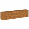 Garden Raised Bed 291x50x69 cm Corten Steel Size 291 x 50 x 69 cm Quantity in Package 1 