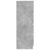 Stylish Concrete Grey Sideboard - 60x35x98.5 cm | HipoMarket