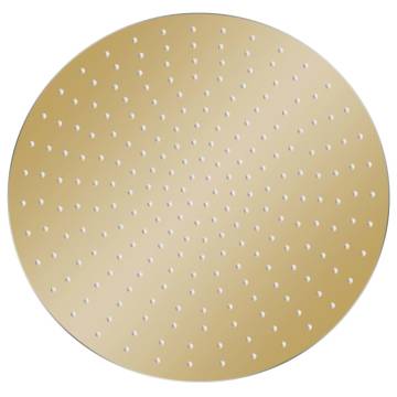 Rain Shower Head Stainless Steel 50 cm Round Gold | HipoMarket