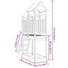 Play Tower with Ladder - Durable Pinewood | HipoMarket