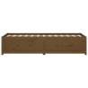 Versatile Day Bed Honey Brown 90x190 cm - Solid Pine Wood