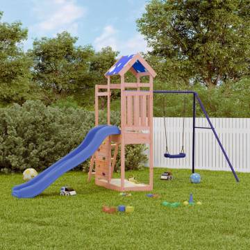 Outdoor Playset Solid Wood Douglas - Kids' Garden Fun