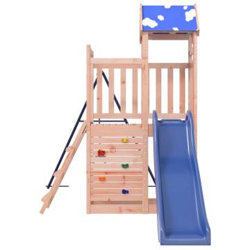 Outdoor Playset Solid Wood Douglas - Kids' Garden Fun