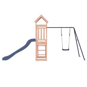 Outdoor Playset Solid Wood Douglas - Kids' Garden Fun