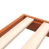 Bed Frame Wax Brown 100x200 cm | Solid Wood Pine