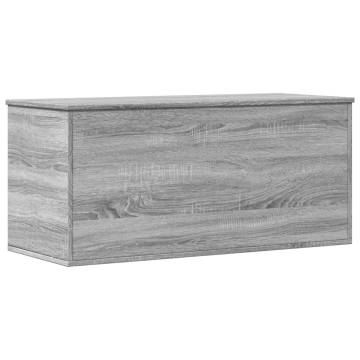 Storage Box Grey Sonoma - Stylish & Spacious Storage Solution