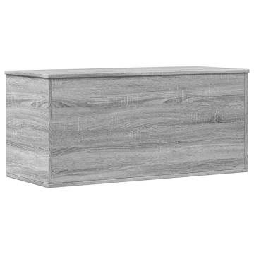 Storage Box Grey Sonoma - Stylish & Spacious Storage Solution