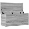 Storage Box Grey Sonoma - Stylish & Spacious Storage Solution