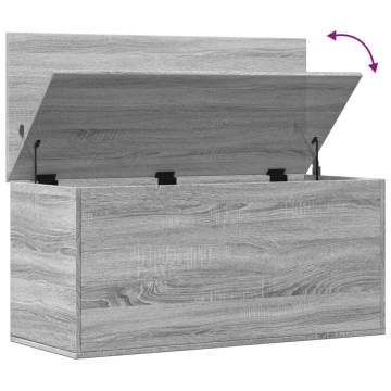 Storage Box Grey Sonoma - Stylish & Spacious Storage Solution