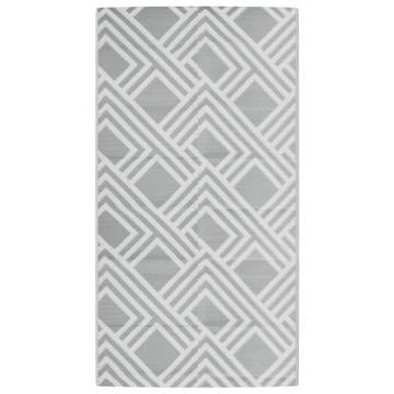 Outdoor Carpet Grey 80x150 cm | Durable & Stylish Rug