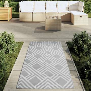 Outdoor Carpet Grey 80x150 cm | Durable & Stylish Rug