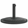 Parasol Base for Ø38/48mm Poles - 12kg Round Stability