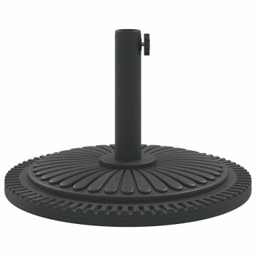 Parasol Base for Ø38/48mm Poles - 12kg Round Stability