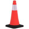 Reflective Traffic Cones 10 pcs - 50 cm Heavy Bases