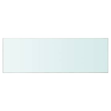 Clear Glass Shelves (2 pcs) - 90x30 cm | HipoMarket