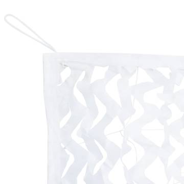 Camouflage Net with Storage Bag - 521x493 cm White