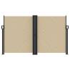 Retractable Side Awning Beige 140x1200 cm | Hipomarket