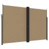 Retractable Side Awning Taupe 220x600 cm – Privacy & Protection