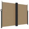 Retractable Side Awning Taupe 180x1200 cm - Privacy & Style