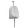 Wall Hung Urinal with Flush Valve - Ceramic White | HipoMarket