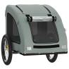 Pet Bike Trailer - Grey Oxford Fabric & Iron | HipoMarket UK