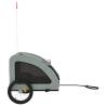 Pet Bike Trailer - Grey Oxford Fabric & Iron | HipoMarket UK