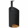 Outdoor Shower Black 100x100x241.5 cm - Stylish & Durable