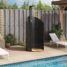 Outdoor Shower Black 100x100x241.5 cm - Stylish & Durable