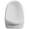 Wall Hung Urinal with Flush Valve - Ceramic White | HipoMarket