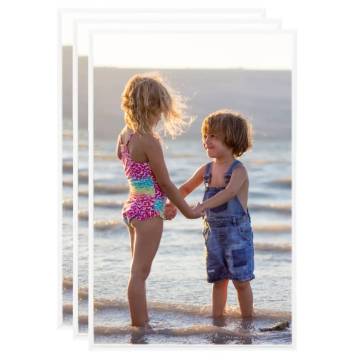 Photo Frames Collage - 3 pcs for Table | White 13x18 cm