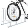 Bicycle Stand for 4 Bikes - Galvanised Steel | Hipomarket