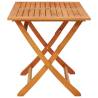 Folding Garden Table - Solid Eucalyptus Wood | Hipomarket